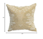 Blazing Needles Jacquard Chenille Throw Pillow, 17", King Louis