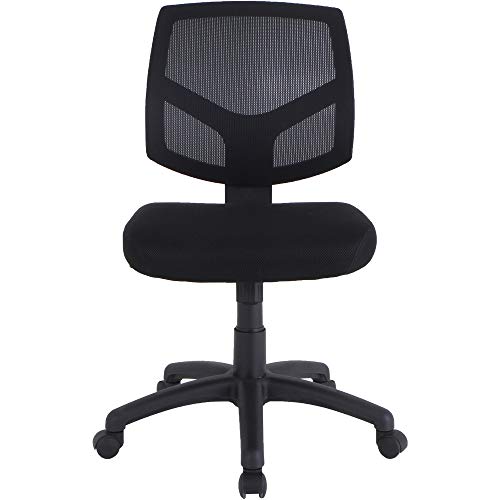 Lorell Mesh Back Task Chair, Black