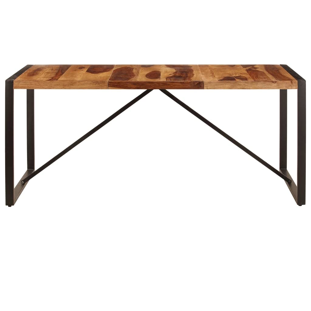 vidaXL Dining Table 70.9&quot;x35.4&quot;x29.5&quot; Solid Sheesham Wood