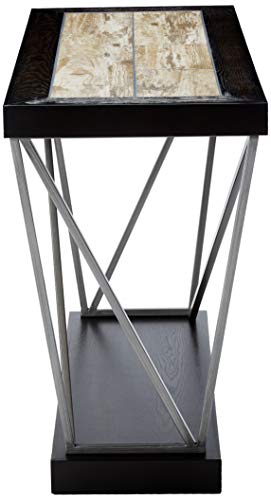 Progressive Furniture East Bay Sofa/Console Table, 47 Inch X 18 Inch X 30 Inch, Brown/Black