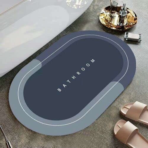 Drake Bath Mat, Door mat Quick Drying Water Soak Bathroom Floor Foot Anti Skid Bathroom Shower mat