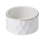 Aewill Ceramic Paper Clip Holder Ceramic Paper Clip Dispenser Organizer For Office Desk Binder Clip Holder (White)