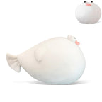 Goylmc Puffer Fish Plush Pillow - 19.6 inch Puffer Fish Stuffed Animal Plush - Birthday for Girls Boys Adults