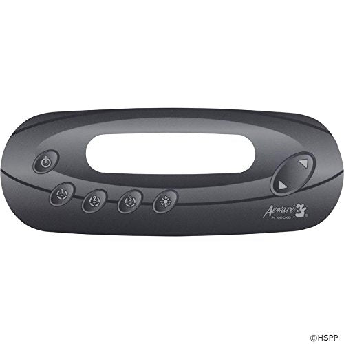 Hydro Quip Overlay, Gecko In.K450 7-Button, P1, P2, P3, Lt