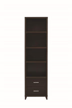 Coaster Furniture 2-Drawer Media Tower Cappuccino 700882