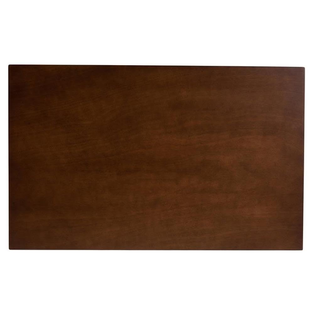 Baxton Studio Nori Mid-Century Modern Transitional Light Beige Fabric Upholstered and Walnut Brown Finished Wood 5-Piece Dining Set