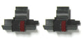 (2 Pack) Compatible/Replacement Canon P23-Dh-V P23-Dhv-3 P27-Dh Calculator Ink Roller, Black/Red Ink Also Fits Casio Hr-170Rc Hr