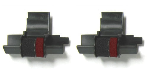 (2 Pack) Compatible/Replacement Canon P23-Dh-V P23-Dhv-3 P27-Dh Calculator Ink Roller, Black/Red Ink Also Fits Casio Hr-170Rc Hr