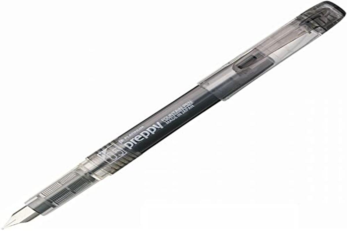 Platinum Fountain Pen, Preppy, Medium Nib, Black (1716013.0)