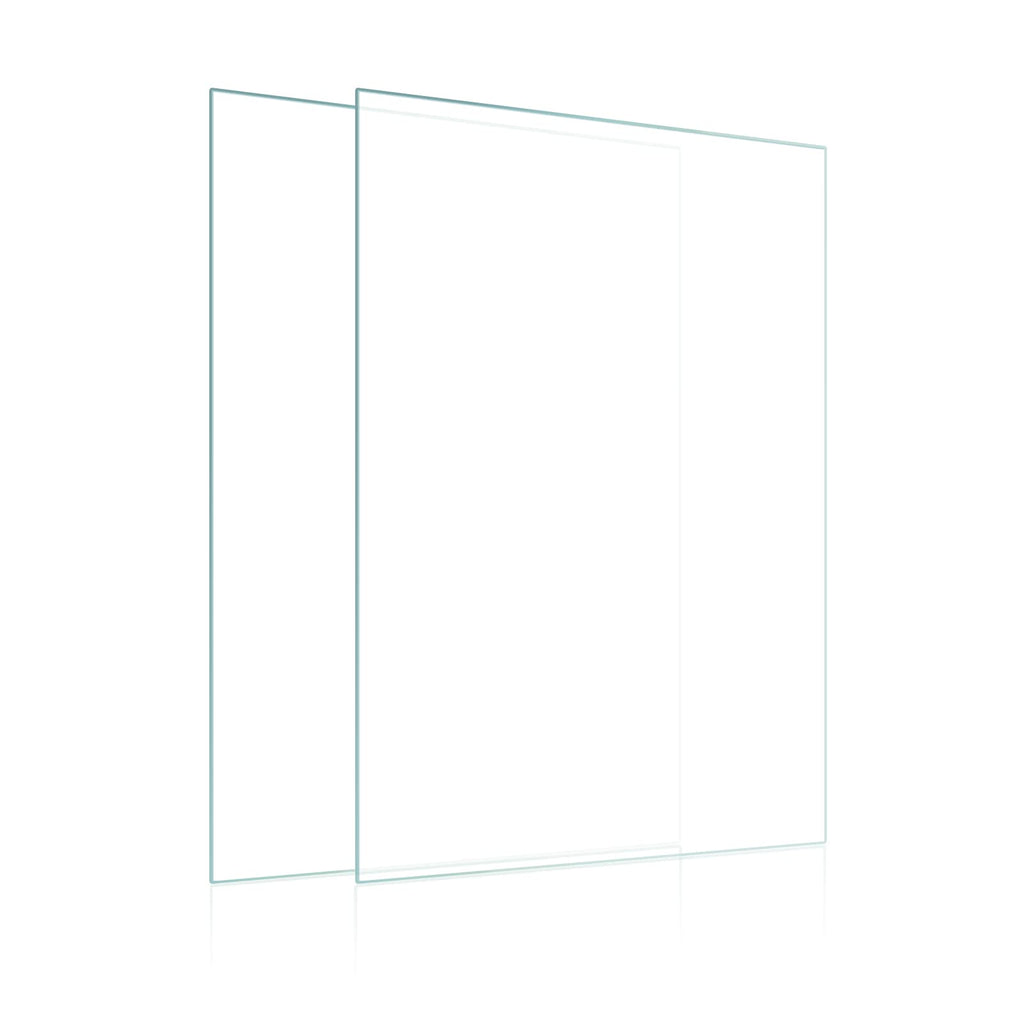 Egofine 5x7 Heat-Strengthened Glass Replacement 2 Pack, for 5 by 7 Photo Frame, Semi-Tempered Glass Cover Sheet
