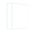 Egofine 11x14 Heat-Strengthened Glass Replacement for Picture Frame (Crystal Clear, 2 Pack), Replacement Glass for 11 by 14 Phot