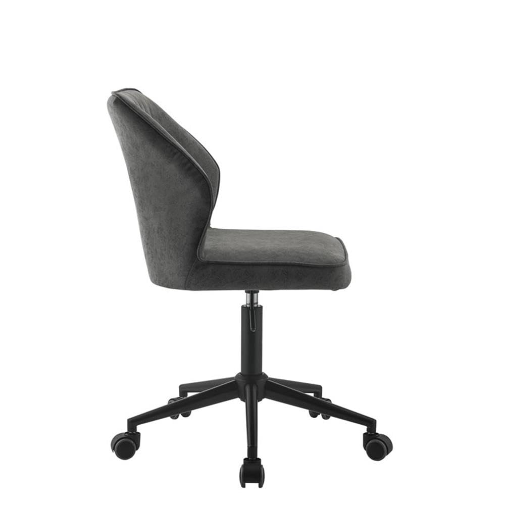 Acme Pakuna Faux Leather Armless Office Chair