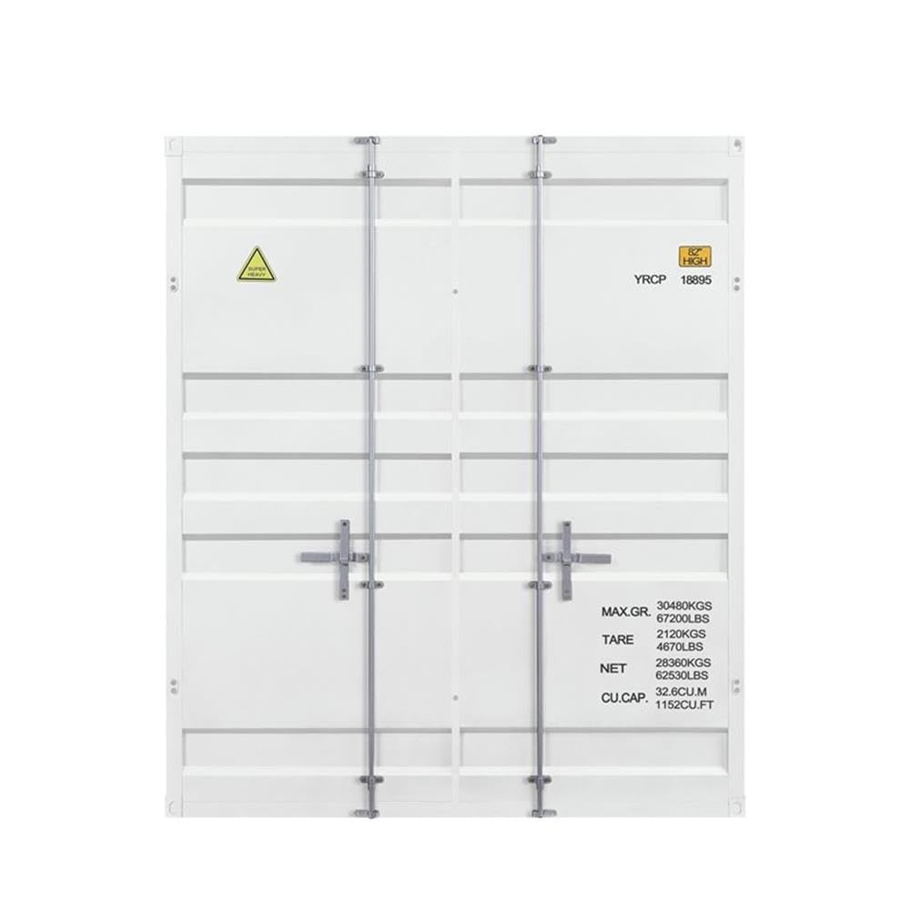 Acme Cargo Full Over Full Bunk Bed In White