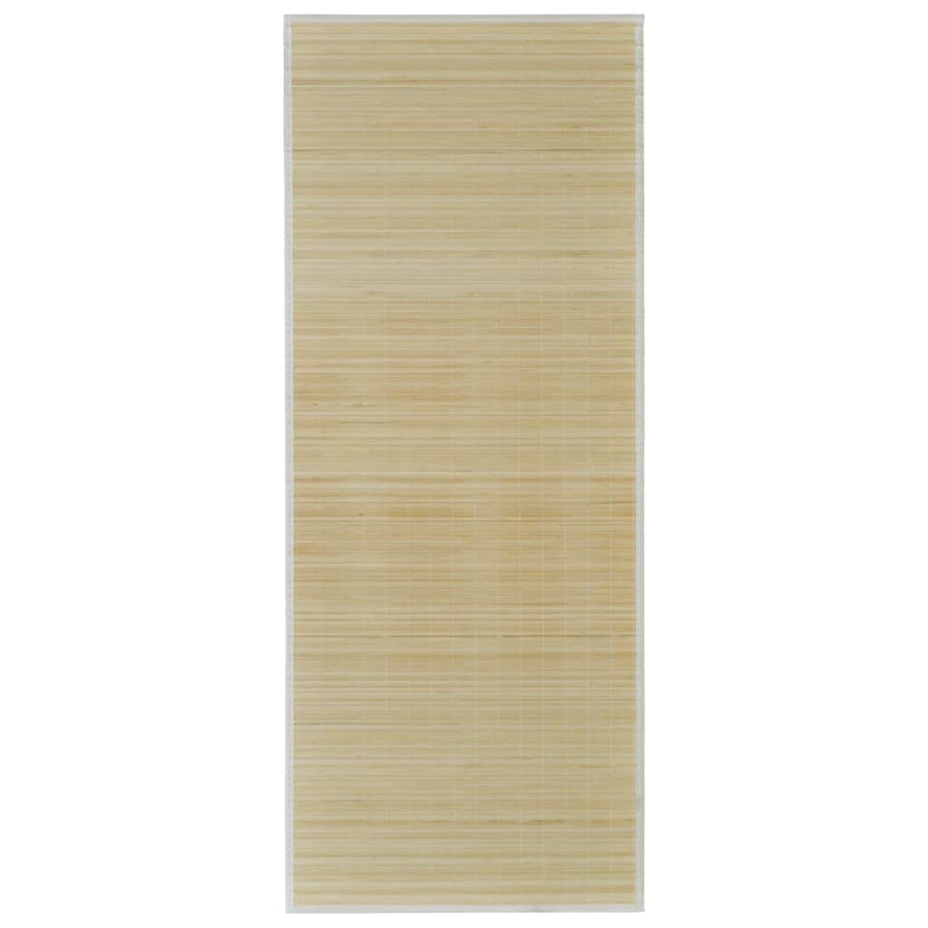 vidaXL Rug Bamboo 39.4&quot;x63&quot; Natural