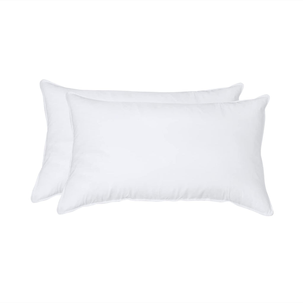 ANT-HOME 16''x26'' Pillow Inserts Soft Feather Pillow Set of 2 Indoor Decorative Sofa Down Pillows Bed Pillows Couch Pillow