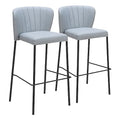 Zuo Linz Barstool Gray