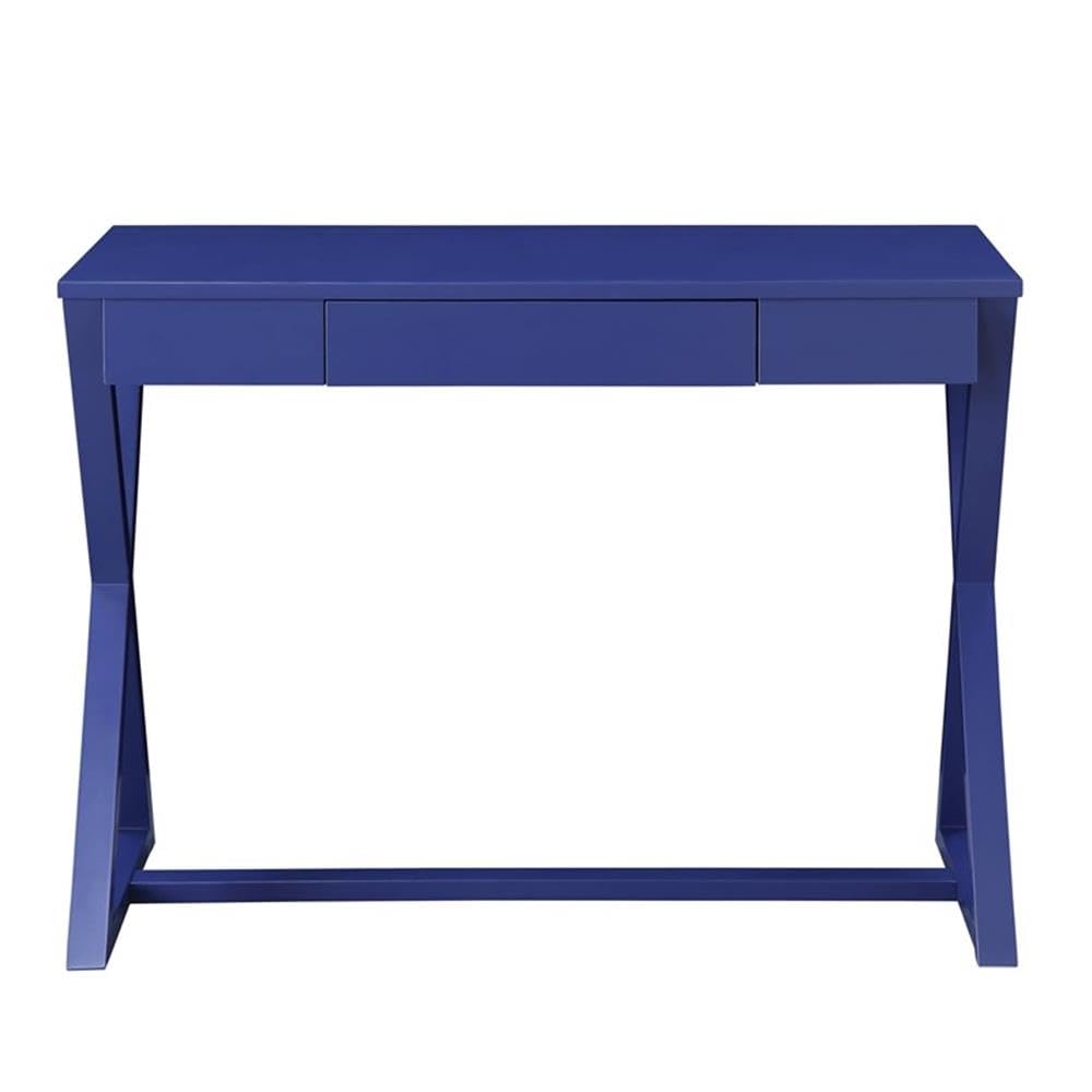 Acme NALO Console Table in Twilight Blue Finish