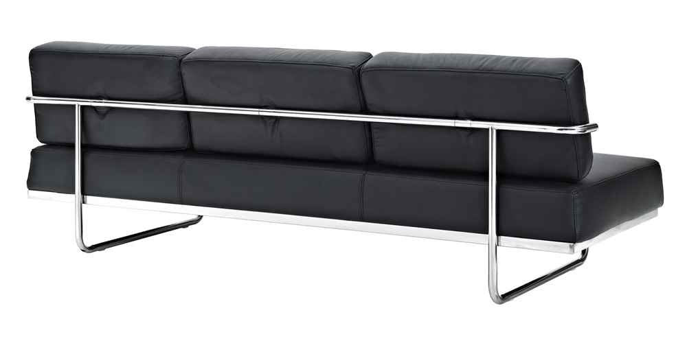 Modway Charles Convertible Sofa In Black