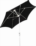 Fiberbuilt Home 7Hcrw-T-Black Patio Umbrella 7.5 Ft - Black