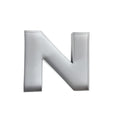 10  N or Z Shaped Cardboard Letter Mache Chocolate Sweets Candy Container Box (White,N)