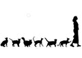 Adam Victor Removable Switch Sticker, 2 Pcs Lovely Girl and Cats Cartoon Wall Sticker, Light Switch Decor Decals, Family DIY Kid