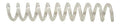 Trubind 6Mm (1/4 In.) Spiral Binding Coils For Reports, Presentations And Proposals | 4:1 Pitch | 12 In. Length | Clear | 30 She