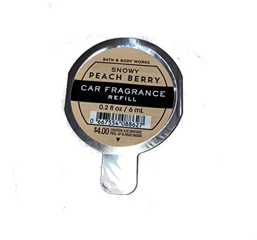 Bath Body Works Scentportable Refill Disc Snowy Peach Berry