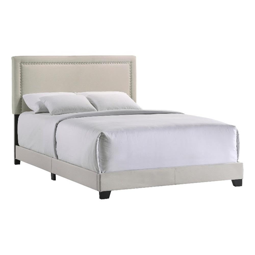 Intercon Zion UPH Bed Platform, Queen (U.S. Standard), Beige