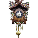 Alexander Taron 0125-8Qp Engstler Battery-Operated Clock-Mini Size With Music/Chimes-5.5" H X 4" W X 3" D, Gray