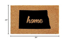 Calloway Mills 105362436 North Dakota Doormat, 24' X 36', Natural/Black
