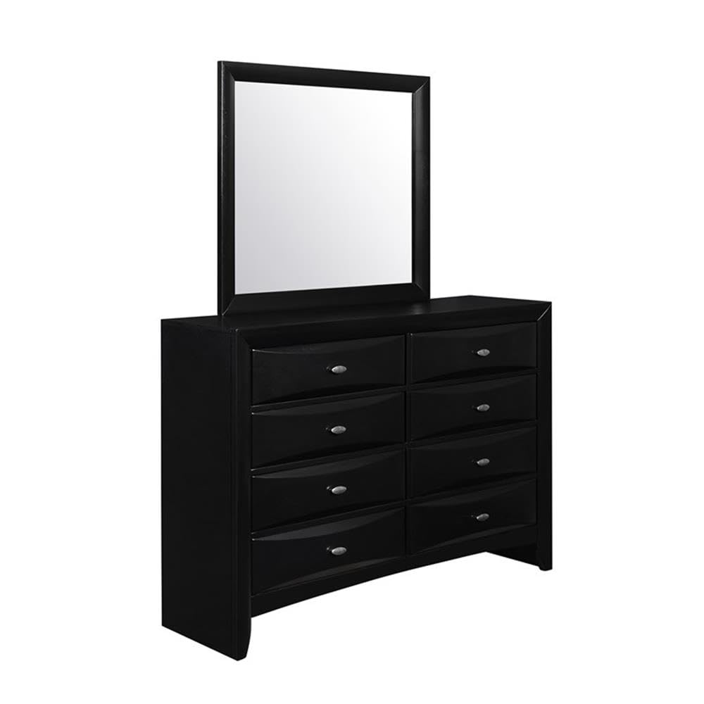 Global Furniture Linda Black Dresser