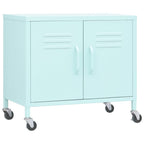 vidaXL Storage Cabinet Mint 23.6"x13.8"x19.3" Steel