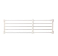 TabEnter Adjustable Shelf Organizer Expandable Closet Shelf and Rod with No Drilling for Wardrobe Cupboard Kitchen Bookcase (18.