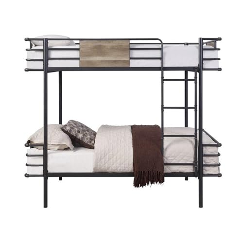 Acme Deliz Metal Frame Twin/Twin Bunk Bed - Thumbnail 3