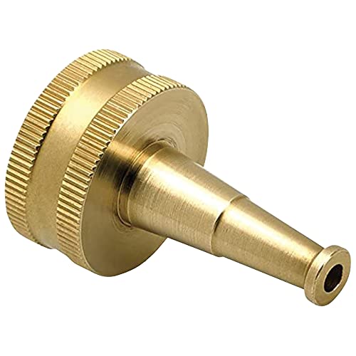 Underhill 2-Inch Garden Water Hose Nozzle, Sprayer, Jet, 7 Gpm 80 Psi, 3/4-Inch Thread Inlet, High Pressure Attachment, Heavy-Du