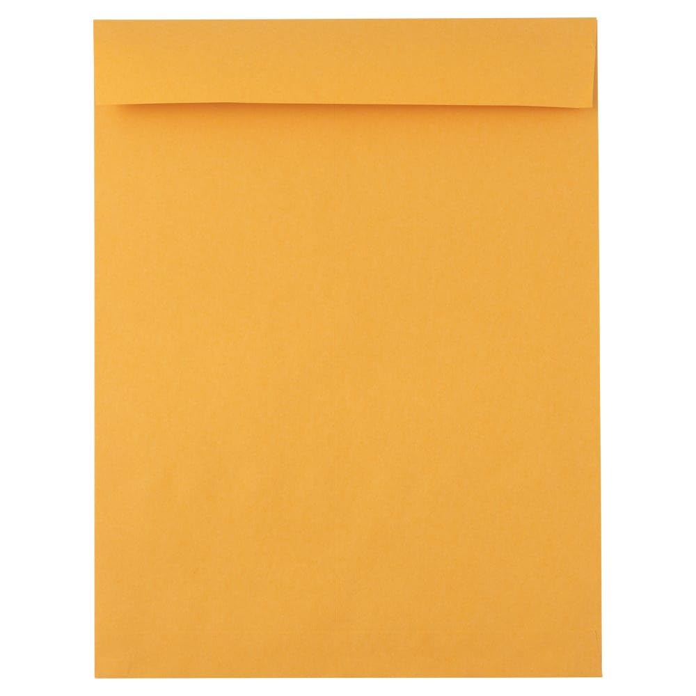Luxpaper Jumbo Envelopes | 11' X 17' | Brown Kraft | 28Lb. Text | 50 Qty