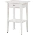 Glory Furniture Dalton 1 Drawer Nightstand In White