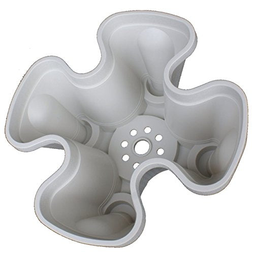 Large Vertical Gardening Planters - Use Mr Stacky Pots With Any Grow Medium - Great For Soil Gardening, Hydroponics, And Aquapon