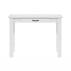 Furinno Jaya Writing Desk with Drawer, White