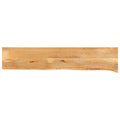 vidaXL Table Top Live Edge 55.1inchx15.7inchx1inch Solid Wood Mango