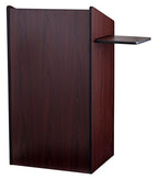 Oklahoma Sound Aristocrat Floor Lectern, Mahogany