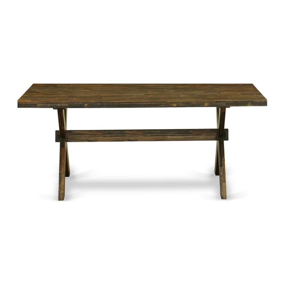 East West Furniture XT777 Dining Table - Thumbnail 2