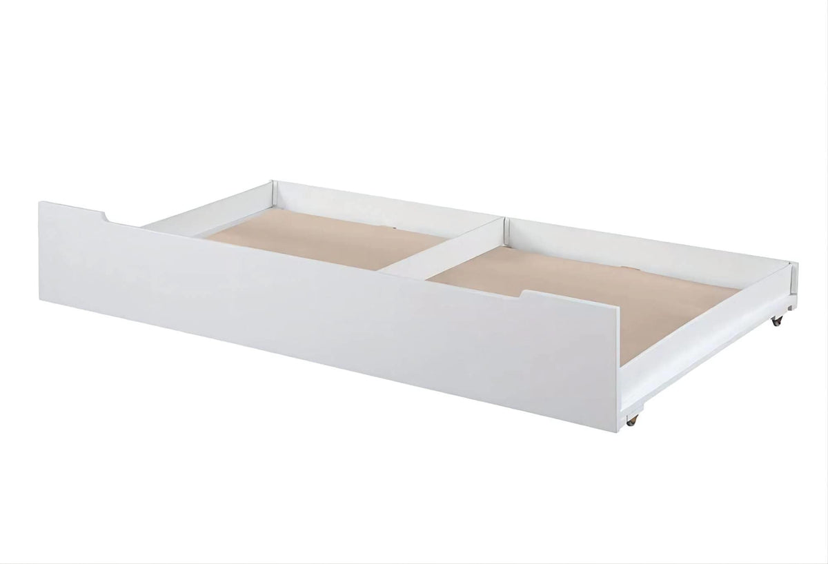 Acme Loreen Trundle (Twin), Oak & White Finish