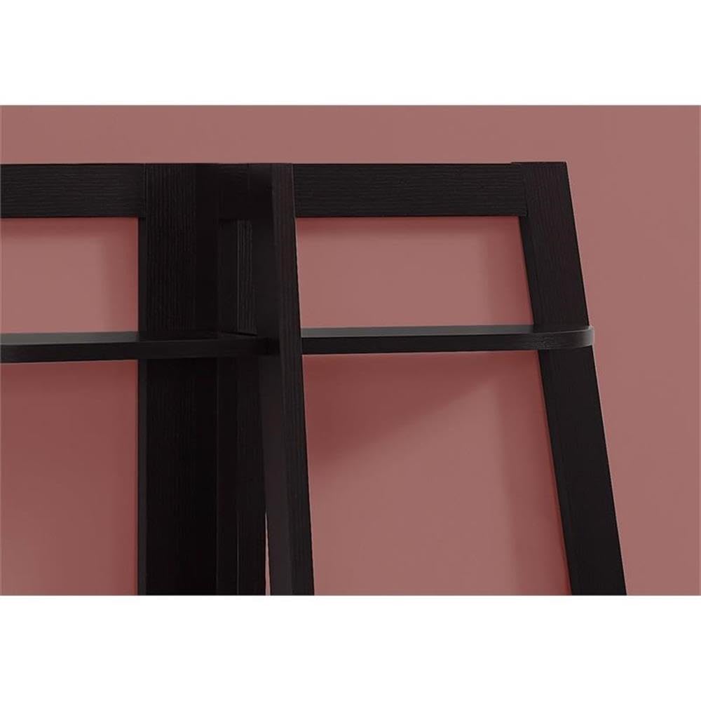 Monarch Specialties Cappuccino Accent Etagere Bookcase, 48&quot;