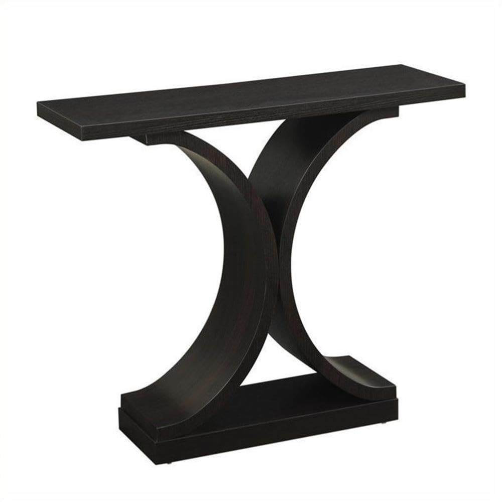 Convenience Concepts Newport Infinity Console Table, Espresso Finish