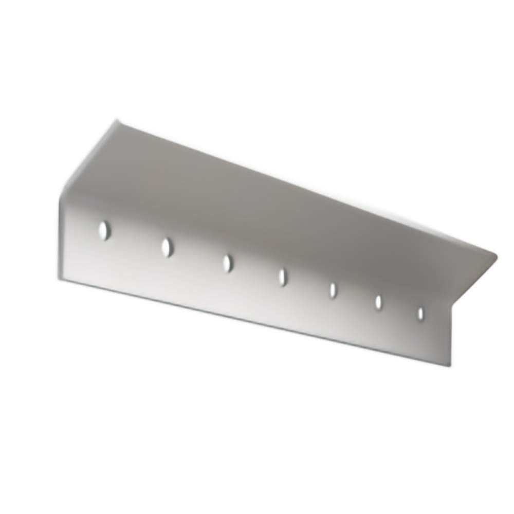 Easy Track RE1048 48 Inch Vinyl Coated Steel Wall Mounted Closet Storage Rail Storage System Add on Components