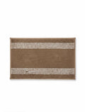 Microfiber Striped Rectangle Shaped AntiSkid Bath Mats | Soft & Super Absorbent Mats for Shower | Washable, NonSlip & QuickDr