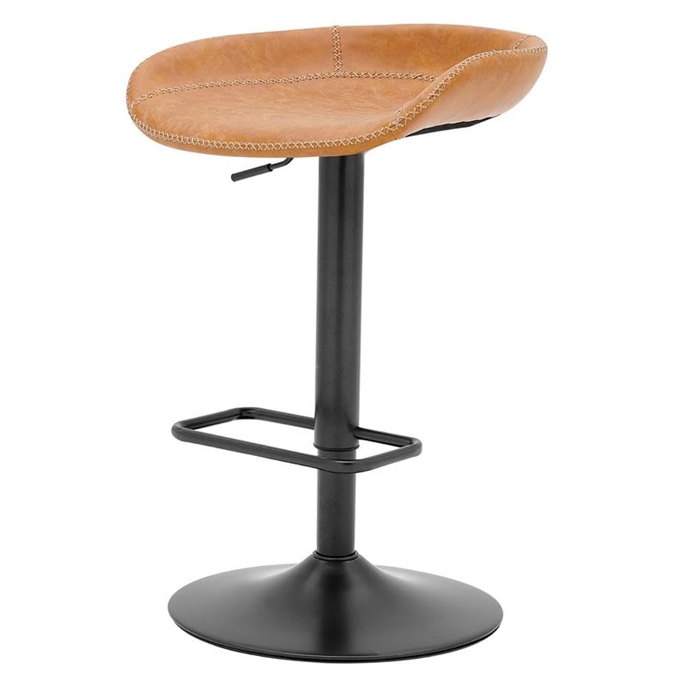 Npd Furniture And More New Pacific Direct Rogue Kd Pu Gaslift Bar Stool, (Set Of 2), Yellow
