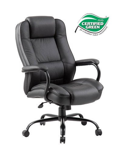 Boss Office B992-Bk Heavy Duty Executive Chair