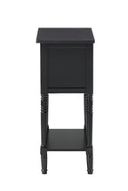 Convenience Concepts Kendra 3 Drawer Hall Table with Shelf, Black